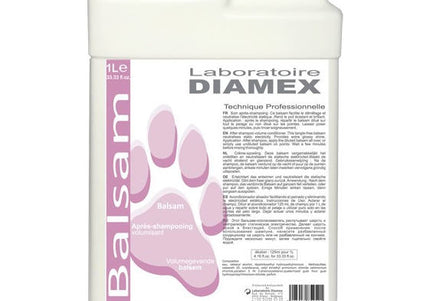 Diamex Balsam Conditioner – Concentrated Volumizing Formula, Eases Combing, 1L