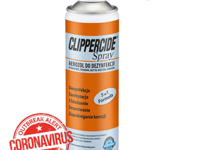 Barbicide Clippercide 5in1 Spray 500ml – Disinfects, Lubricates, Cleans, Cools, and Protects Blades