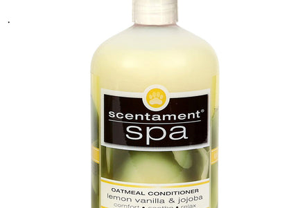 Best Shot Spa Lemon Vanilla Oatmeal Conditioner – Hypoallergenic, Soothing Moisturizing Formula with Jojoba Oil and Silk