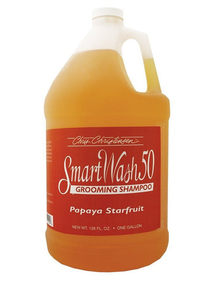 Chris Christensen Smart Wash Papaya Starfruit Shampoo – Deep Cleansing Concentrate, Papaya Scent, 3.8L