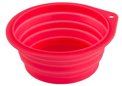 Kerbl Portable Silicone Bowl – Collapsible 500ml Travel Dish, Lightweight and Durable