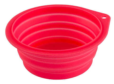 Kerbl Portable Silicone Bowl – Collapsible 500ml Travel Dish, Lightweight and Durable