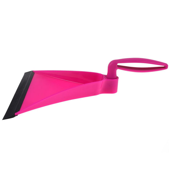 V7 Ypsilon Dustpan – Red, Ergonomic Design for Effortless Hair and Dirt Collection