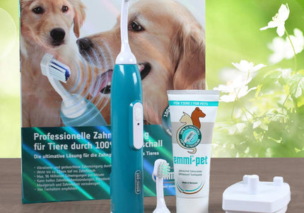 Emmi-Pet Basic Ultrasonic Toothbrush Set – Gentle Dental Care with Advanced Cleaning Technology