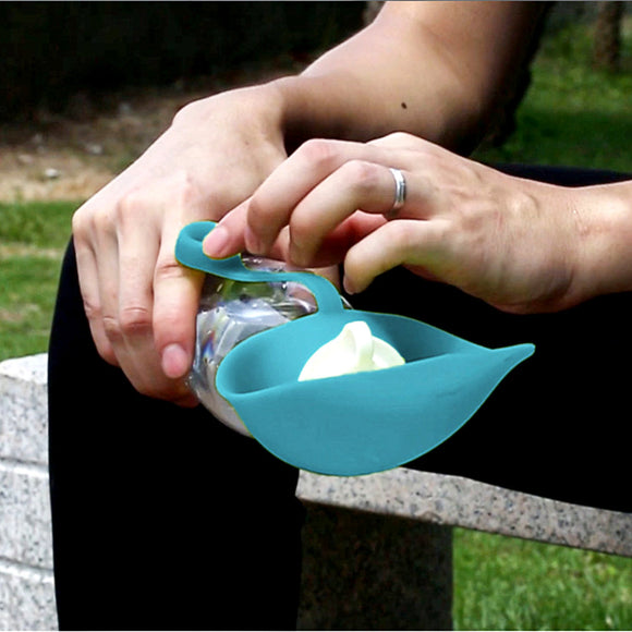 Record Wave 500ml Water Bottle – Leakproof Portable Drinker with Secure Cap Design