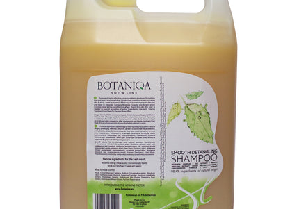 Botaniqa Show Line Smooth Detangling Shampoo – Nourishing Formula for Long Coats, 4L