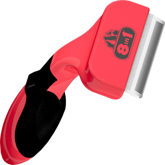8in1 Perfect Coat DeShedder M – Medium Size, Efficient Undercoat Remover with Ergonomic Grip