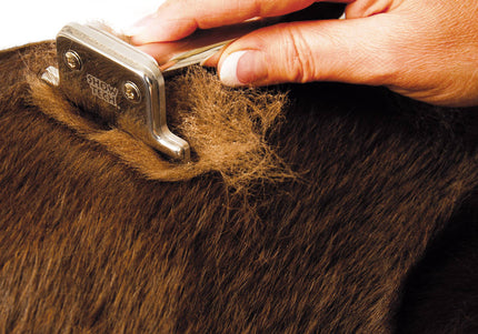 Show Tech Shed Stopper Regular Undercoat Eliminator – 7cm Blade, Efficient Shedding Tool