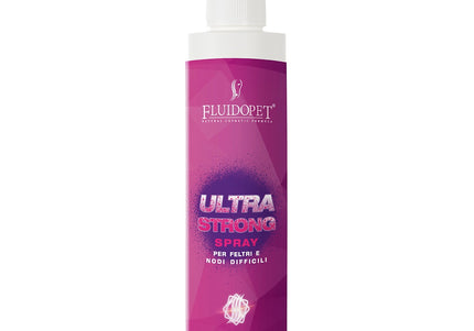 FluidoPet Ultra Strong Detangling Spray – Keratin, Coconut & Jojoba Waxes, Professional Formula, 200ml