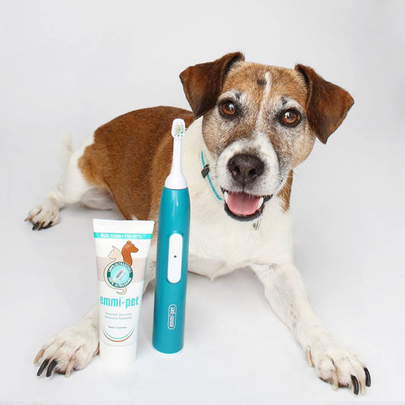 Emmi-Pet Basic Ultrasonic Toothbrush Set – Gentle Dental Care with Advanced Cleaning Technology