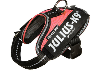 Julius K9 IDC Powair Harness Pink – Lightweight Breathable Mesh Dog Harness, Small Size