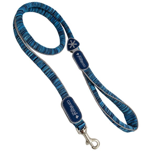 Coralpina Powermix Leash Size 4-6 – Lightweight Sports Lead, Adjustable, Black Finish
