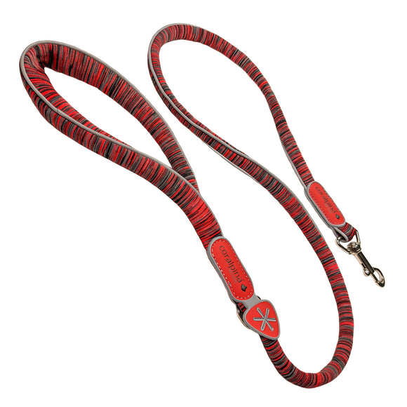 Coralpina Powermix Leash Size 4-6 – Lightweight Sports Lead, Adjustable, Black Finish