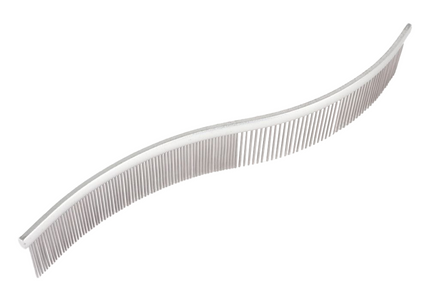 Show Tech Featherlight Swirl Comb 25cm – Double Curved, Ultra Lightweight with Mixed Tooth Spacing