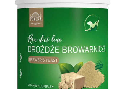 Pokusa RawDiet Brewer's Yeasts – Dried Supplement, Supports Nervous, Immune, Skin and Coat Health