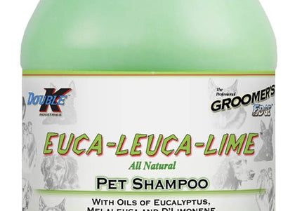 Double K Euca-Leuca-Lime Shampoo – Eucalyptus Concentrate 1:6, Soothing Formula, 3.8L