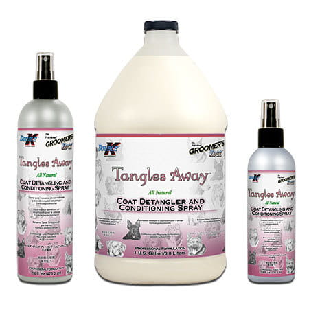 Double K Tangles Away Matt Spray 473ml – Fast-Acting Detangler with Conditioning Formula