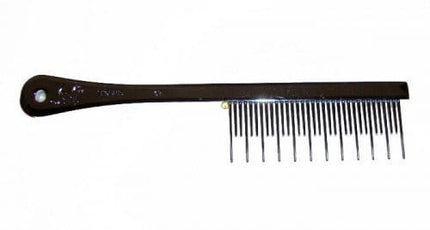 Spratts No. 67 Grooming Comb – Mixed Tooth Length, Durable Metal Design