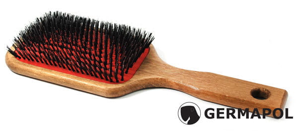 Large Nylon Grooming Brush – Double Bristle Design, Durable and Effective Cleaning