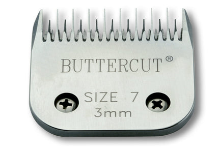 Geib Buttercut No. 7 Blade – 3mm Precision Steel, Smooth Cutting for Curly Coats