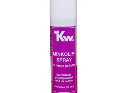 KW Minkoile Mink Oil Spray 220ml – Conditioning Shine Formula, Lightweight Coat Care