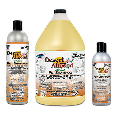 Double K Desert Almond Shampoo – Odor-Eliminating Almond Formula, 473ml Bottle