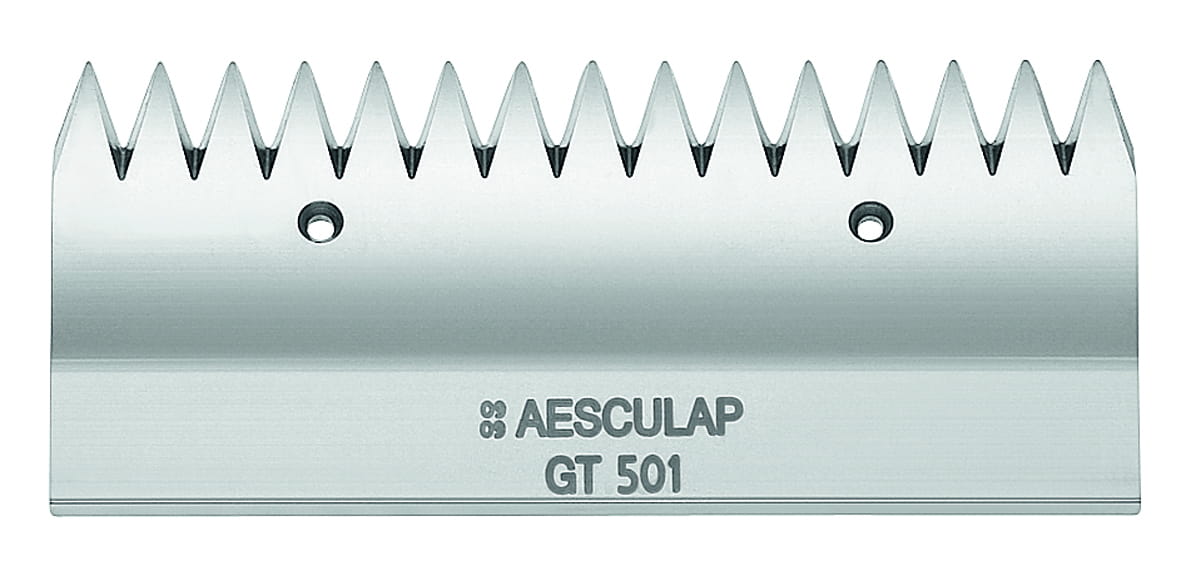 Aesculap GT501 Upper Blade – Precision Steel Replacement Part, Compatible with Econom II Clippers