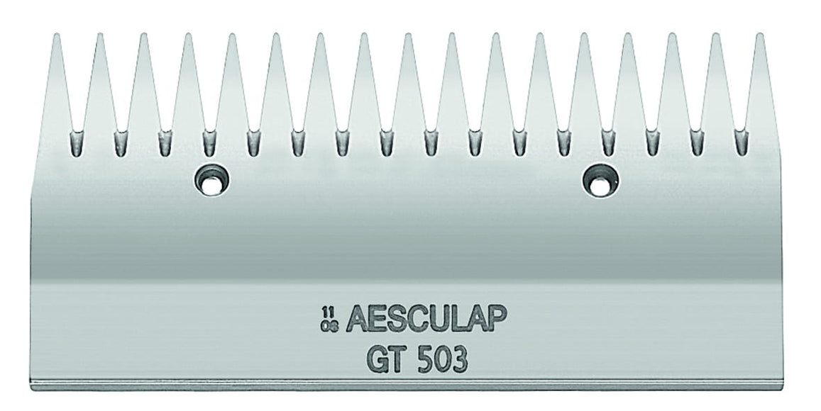 Aesculap GT503 Upper Blade – Precision Steel Replacement Part, Compatible with Econom II Clippers