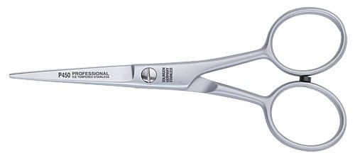 KR Witte Professional 4.5 Inch Hairdressing Scissors – Straight Precision Stainless Steel Blades