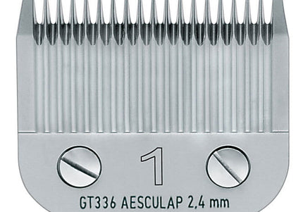 Aesculap GT336 Snap-On Clipper Blade – Precision Stainless Steel, 1–2.4mm Cutting Range