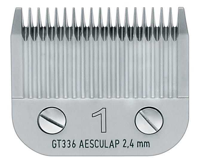 Aesculap GT336 Snap-On Clipper Blade – Precision Stainless Steel, 1–2.4mm Cutting Range