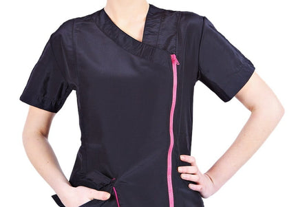 Groom Professional Modena Grooming Jacket XXL – Lightweight Design with Pink Trim, Comfortable Fit