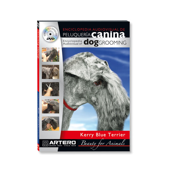 Artero Kerry Blue Terrier Grooming DVD – Step-by-Step Training and Care Guide Video