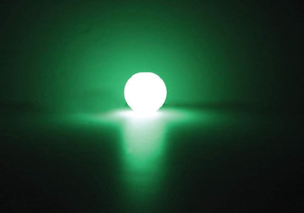 Chuckit! Max Glow Ball Large – Fluorescent 7.6cm Glowing Toy, Durable Nighttime Play