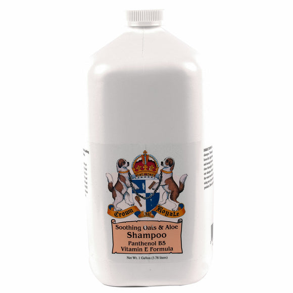 Crown Royale Soothing Oats & Aloe Shampoo – Moisturizing Concentrate, 1:8 Dilution, 3.8L Bottle