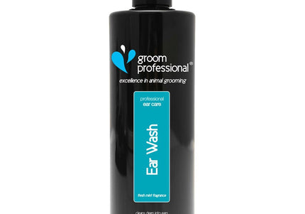 Groom Professional Ear Wash 500ml – Gentle Liquid Cleanser with Fast-Acting Formula