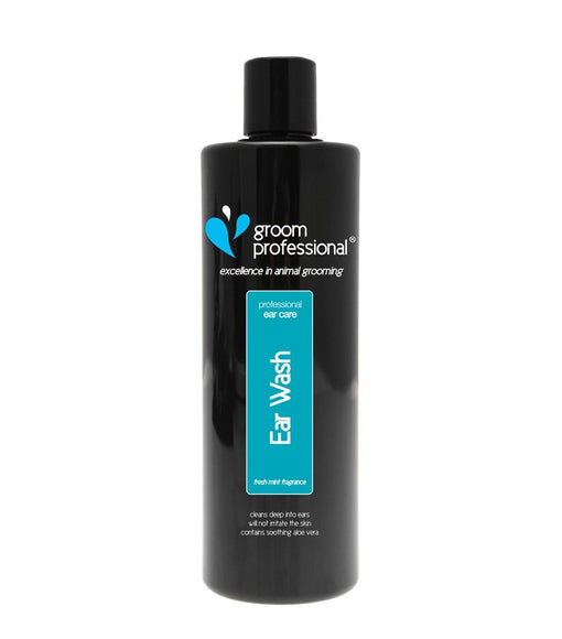 Groom Professional Ear Wash 500ml – Gentle Liquid Cleanser with Fast-Acting Formula