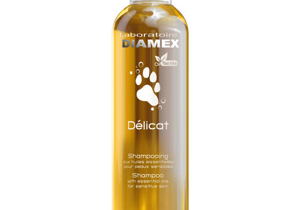 Diamex Delicat Shampoo with Tea Tree Oil – Concentrated Formula for Sensitive Skin, 250ml