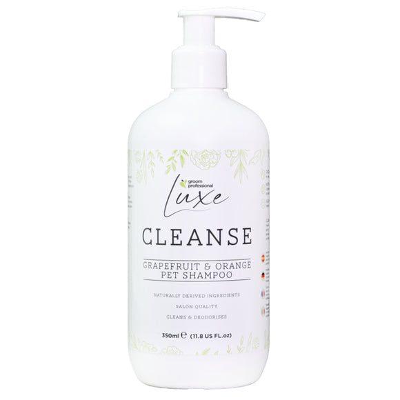 Groom Professional Luxe Cleanse Citrus Concentrated Dog and Cat Shampoo