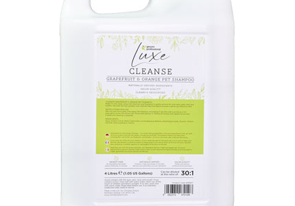 Groom Professional Luxe Cleanse Citrus Concentrated Dog and Cat Shampoo