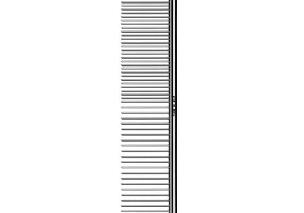 Andis Metal Grooming Comb 19cm – Durable Stainless Steel, Smooth Detangling Tool