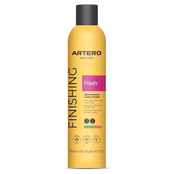 Artero Flash Coat Shine Spray 300ml – Lightweight Finishing Formula for Glossy, Healthy Fur