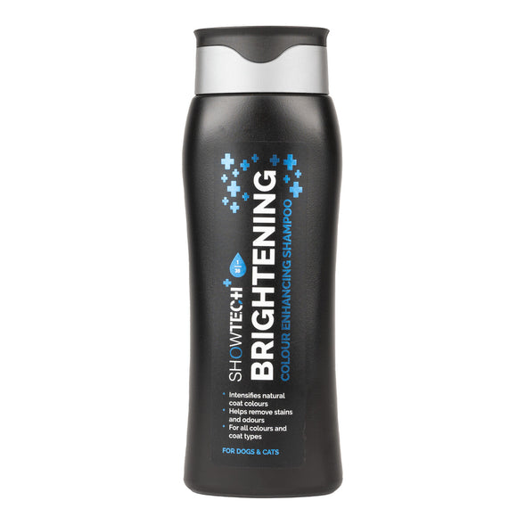 Show Tech+ Brightening Shampoo – Concentrated Color-Enhancing Formula, Removes Discoloration, 300ml