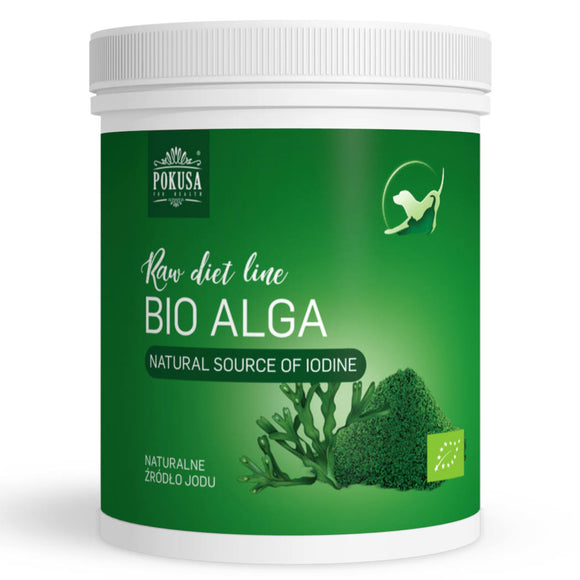 Pokusa RawDietLine Bio Alga Norwegian Seaweed Meal – Nutrient-Rich Natural Supplement, 1.2kg