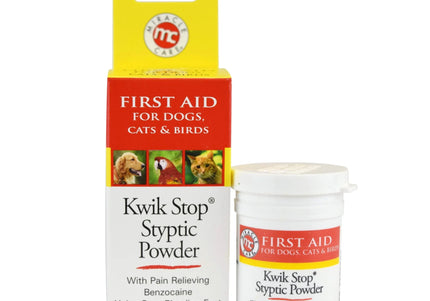 Miracle Care Kwik Stop Styptic Powder – Fast-Acting Bleeding Stopper, 14g Jar