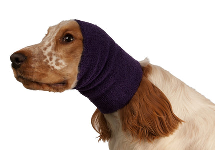 Show Tech Ear Buddy M – Purple Calming Headband, Medium Size, Eases Drying and Noise