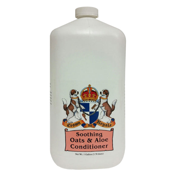 Crown Royale Soothing Oats & Aloe Conditioner – Moisturizing Concentrate, 1:20 Dilution, 3.8L