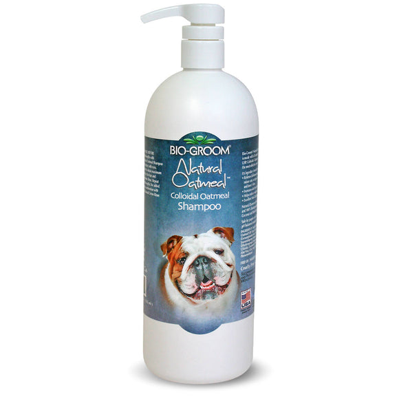 Bio-Groom Natural Oatmeal Shampoo – Gentle Moisturizing Formula with Soothing Oatmeal, 946ml