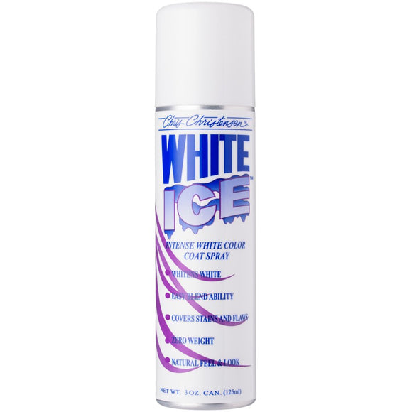 Chris Christensen White Ice Color Spray – Coat Whitening Formula, 125ml, Enhances Brightness