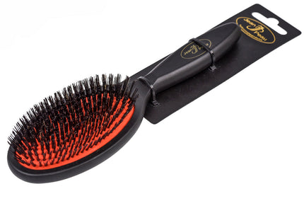 Jean Peau Professional Brush – Natural Boar Bristles, High-Quality Medium Size, Smooth Coat Finish